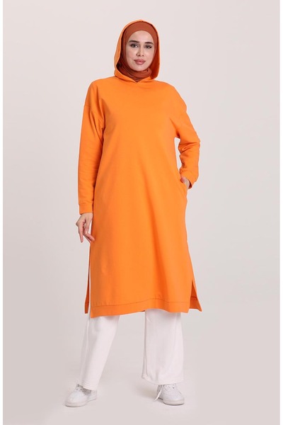 sefamerve Kapucnis sporttunika 3007-18 narancssárga