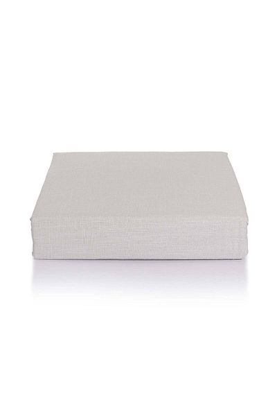 Koza Home طقم غطاء لحاف كالمو فضي فردي 160x220 9562a
