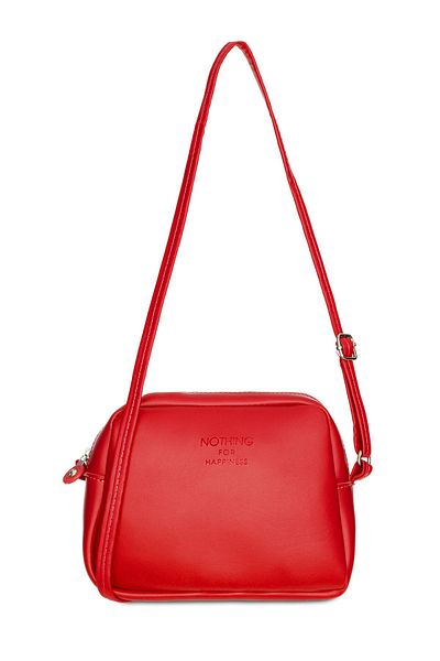 NOTHING Women's Mini Urban Cross Strap Zippered Adjustable Strap Model Handbag and Shoulder Bag