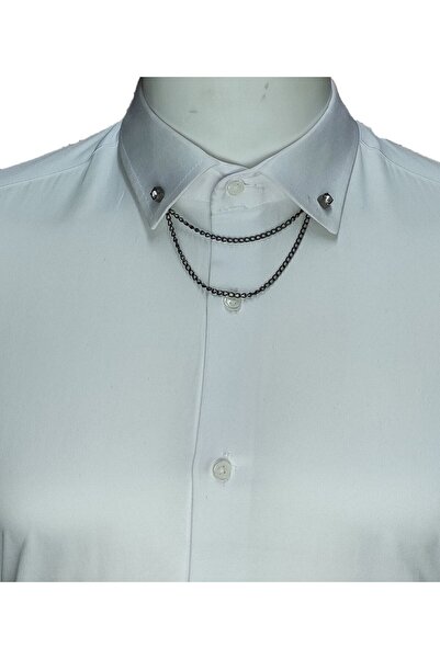 Elegante Cravatte Zincirli Gömlek Yaka Iğnesi