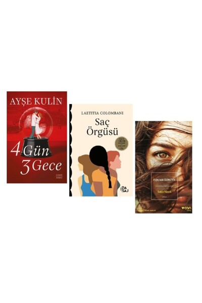 Everest Yayınları 4 Gün 3 Gece -Saç Örgüsü - Saklı Yürek
