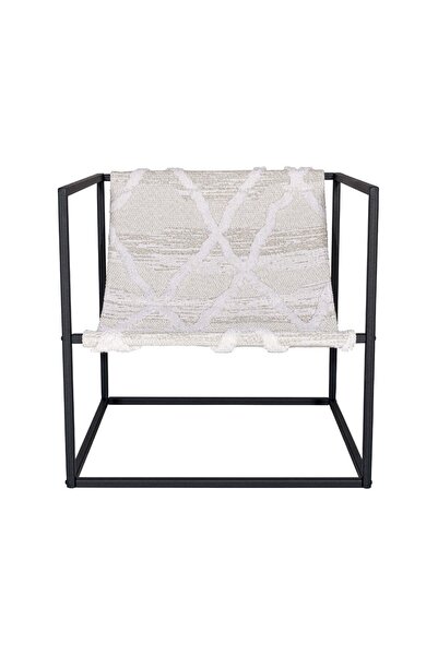 Koza Home Keyf Küp Berjer Bej Krem B22317a