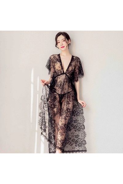 nuriçgiyim Women's Black Pareo