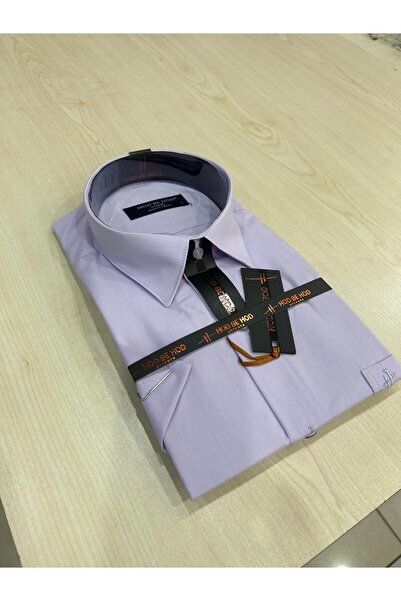 ESPERANZA DÜZ RENK KISA KOLLU TRİKOTON ERKEK GÖMLEĞİ