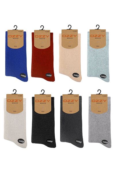 Ozzy Socks 8 ζευγάρια γυναικείες πετσέτες κάλτσες χειμερινές ανθεκτικές φτέρνες και μύτη
