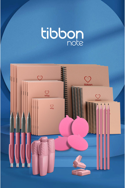 Tibbon Mega Set 48'li Pembe