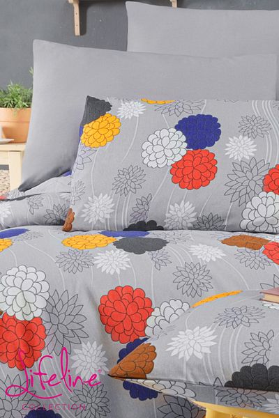 Life Line Double Boxed Duvet Cover Set