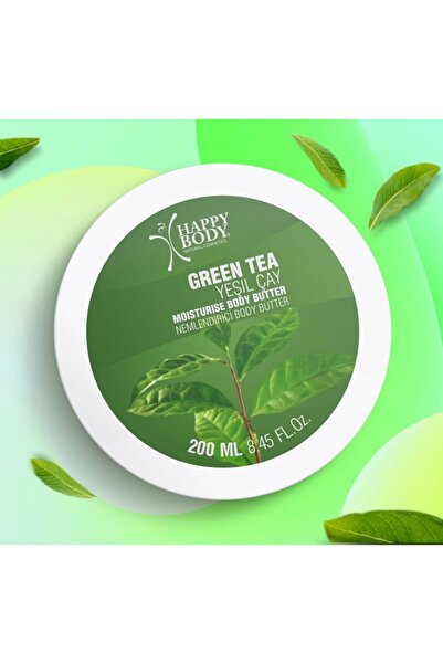 Happy Body Green Tea Intensive Moisturizing Body Butter 200ml