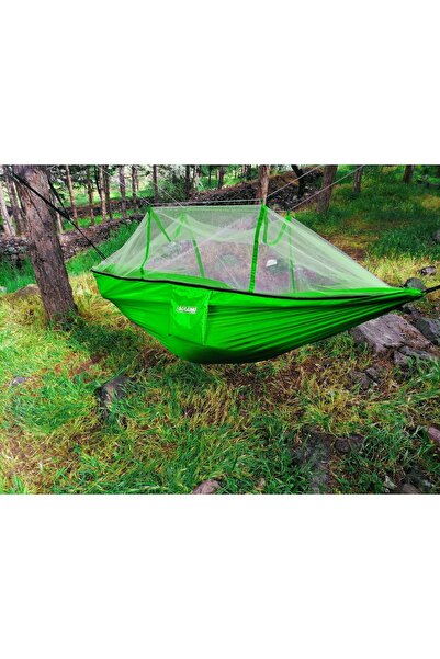 Solano Cibinlikli Lüx Hamak Kamp Hamağı 240 Cm Kamp, Piknik, Fetival, Outdoor Hamağı