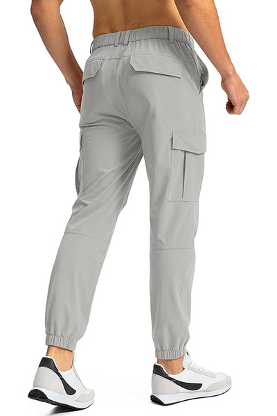 GHASSY CO. Men's Hiking Golf Ultra Light Multi-Purpose Cargo Pants with Pockets