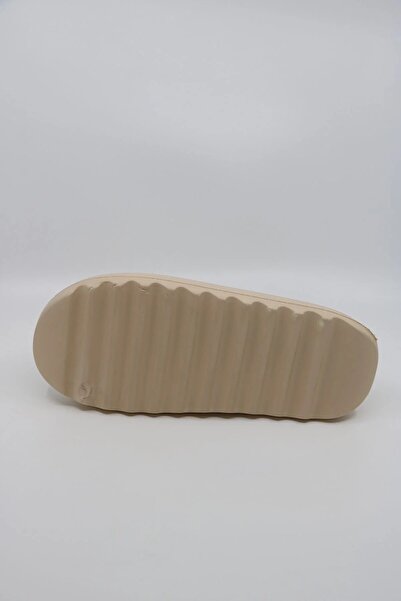 İncim Light Brown EVA Unisex Sabo - Daily Comfortable Slippers, for Balcony, Garden, Pool, Beach