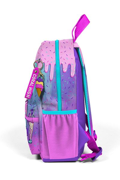 Coral High CORAL HIGH KIDS - Rucsac cu cuib cu două compartimente cu model