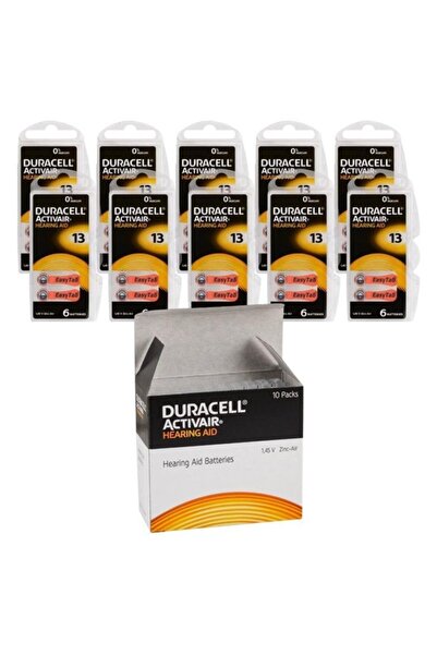 Duracell Activair Işitme Cihazı Pili No:13 | 60 Adet