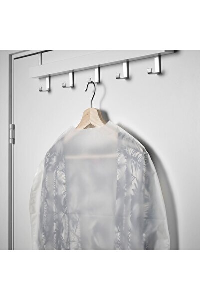 IKEA Dress Cover, White-Transparent, 105X60 cm Protects Your Clothes from Dir...