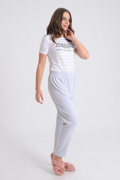 PİNKMARK Pinkmark Women &Apos; S Comfortable Cotton Oversize Pajama Bottoms with Elastic Waist Pmpt25695