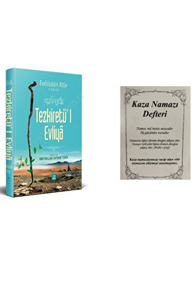 Yasin Yayınevi Tezkiretül Evliya - kaza namazı defteri