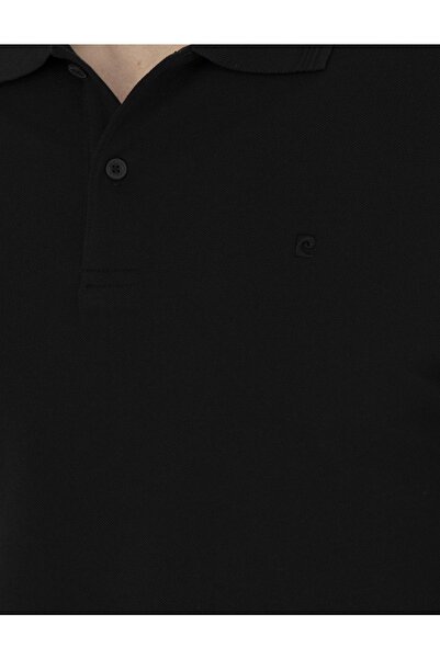 Pierre Cardin G021GL011.000. 1954212   Μαύρο Slim Fit Basic T-Shirt