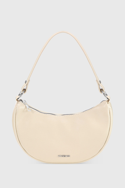 Housebags Kadın Krem Yarım Ay Kol Çantası 251