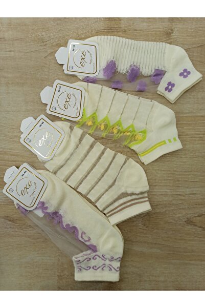 EXE HAPPY COLORS TÜL PATİK ÇORAP