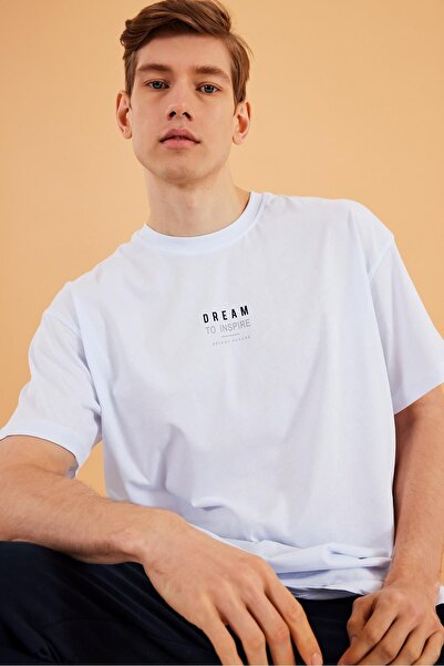 COMEOR تي شيرت Leo رجالي كبير الحجم 100% قطن برقبة دائرية وطباعة مفصلة تي شير...