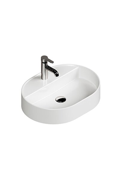 AQUA BAGNO Bianzo  Lavabo 55x 42 cm. Beyaz