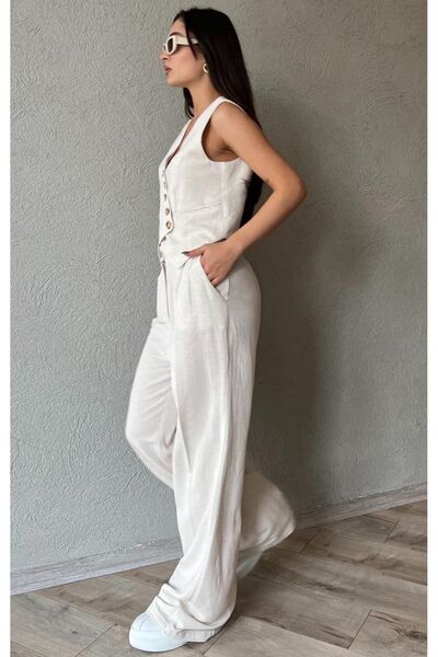 My Blog Mellény és nadrág szett - kőkereszt gomb