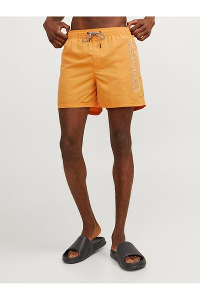 Jack & Jones Ανδρικό κίτρινο μαγιό - Jpstfıjı Jjswım Διπλό λογότυπο, Sn Ly - 12253118 -22
