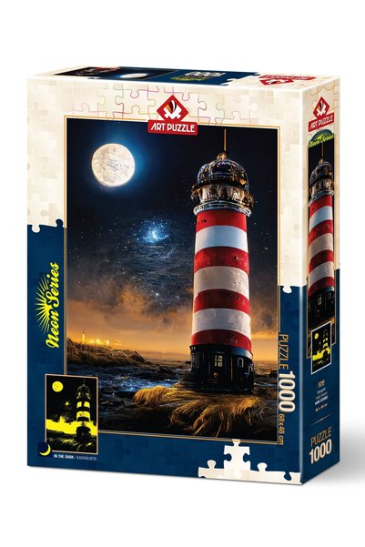 şazenur Star Gate 1000 Piece Neon Puzzle 68x48 cm