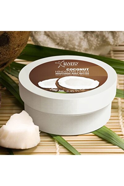 Happy Body مرطب للجسم 200 مل مع فيتامين E ورائحة جوز الهند