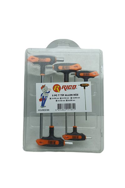 Rico 5 Pc T Type Allen Animal Catch
