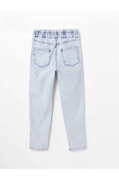 LC Waikiki LCWAIKIKI - Pantaloni de damă Classic Slim Fit, cu talie elastică