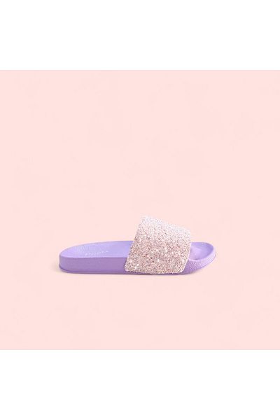 FURIA SHOES Glittery Children's Summer Slippers