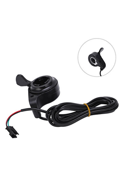 Genel Markalar Elektrikli Bisiklet Gaz Kolu Scooter Motor Baş Parmak Hız Kont...