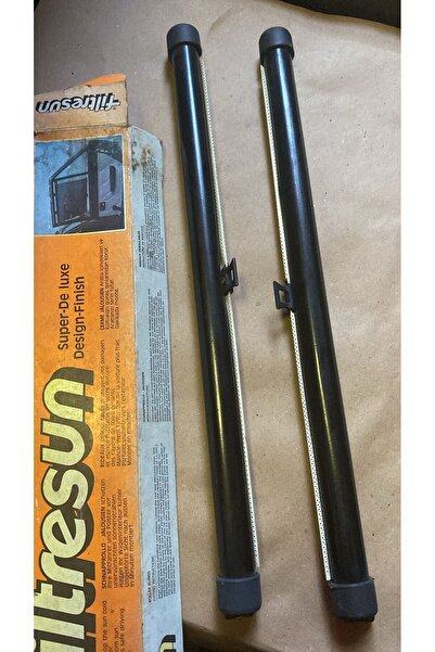 Üçel OTO ARAÇ PERDESİ OTO GÜNEŞLİK 47 CM KOLAY MONTAJ LAMA 2 ADET SAĞ SOL TAKIM