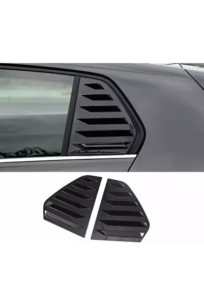 Harphour Volkswagen Aksesuar Golf 6 Uyumlu Kelebek Cam Kaplama Vizörü Piano B...