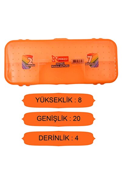 Mikro M-80 Çift Taraflı Kalem Kutusu