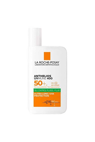 La Roche Posay Anthelios Oil Control Fluid Hassas ve Yağlı ciltler için Yüz G...