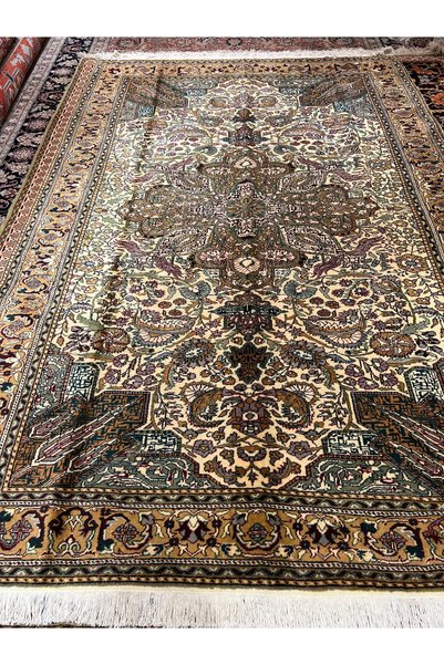 RD RAMAZAN DAĞ EL HALI SANATI El Dokuma Kayseri Bünyan Halısı Pamuk Üzeri Yün...