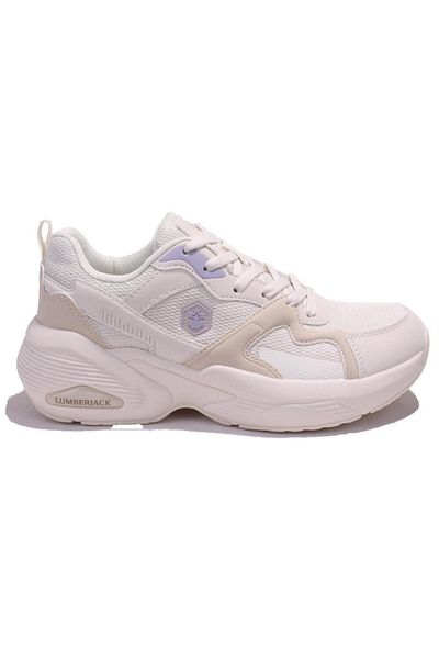lumberjack Jaguar Fx Off-White - Pantofi sport ortopedici de zi cu zi pentru femei
