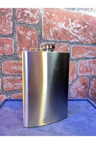 doğan hediyelik STAINLESS STEEL 9 OZ 266 ML POCKET FLAT