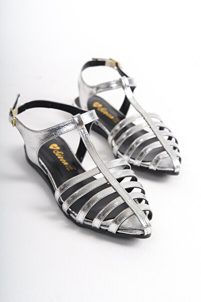 öz se shoes Sandale Dorva cu curea la gleznă cu vârf ascuțit