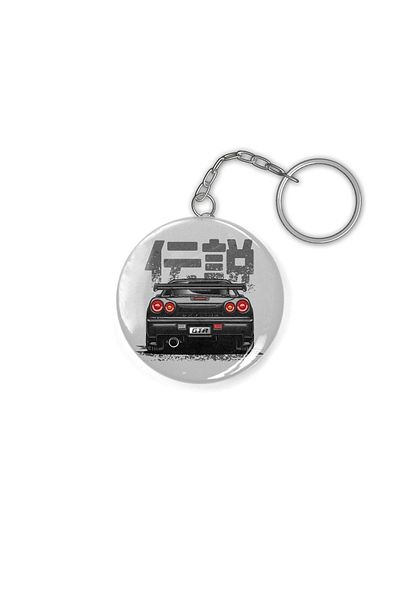 Fizello Monster Skyline Gtr R34 (brilliant Black) Keychain