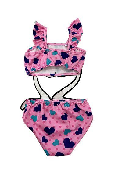 TUOBEBE Flamingo Pattern Stylish Girls' Swimsuit - Comfortable and Fast Drying Sea, Pool and Beach Swimsuit