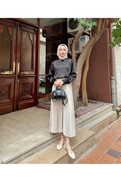 SHE SELF STYLE تنورة مطوي