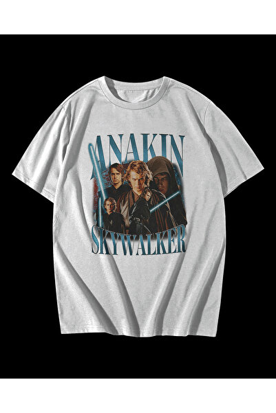rebelberi Anakin Skywalker Star Wars Yıldız Savaşları Bootleg Stil Oversize U...