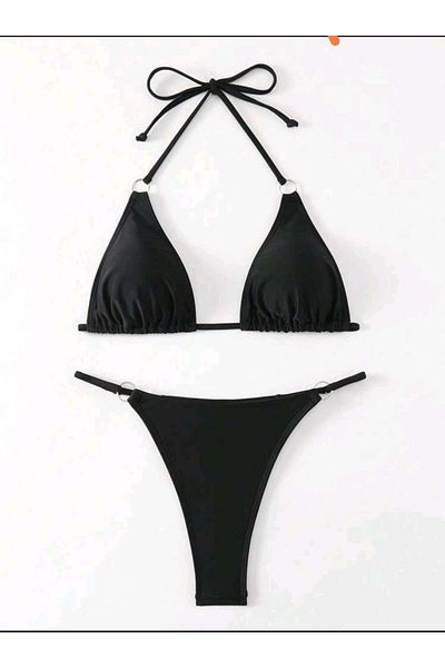 nuriçgiyim Ring detailed bikini set
