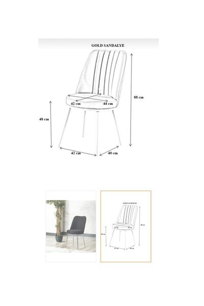 elgeyar kadife oval sandalye kılıfı, oval sandalye örtüsü 1 adet