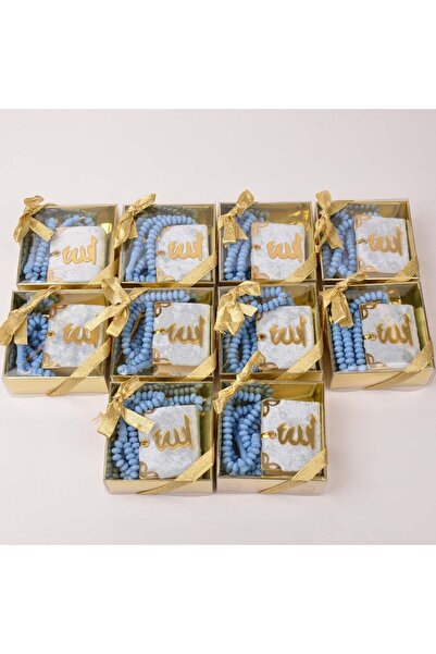 Bebek Çikolatası 10 Adet - Mini Kuran & Tespih Set