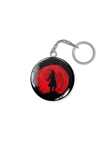 Fizello Red Sasuke Uchiha Keychain