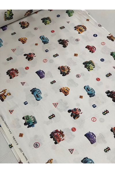 Sefaoğlu tekstil Poplin Fabric Single Sheet and Pillowcase - Digital Print